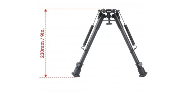 TACBAND Karbon Fiber Bipod  9-13 INCH BPB-C