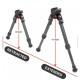 TACBAND CARBONSTRIKE Karbon Fiber Bipod BPV | 8-11"