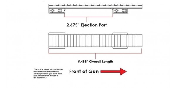 EGW HD CZ 557 Kısa Aksiyon Picatinny Ray 20 MOA 